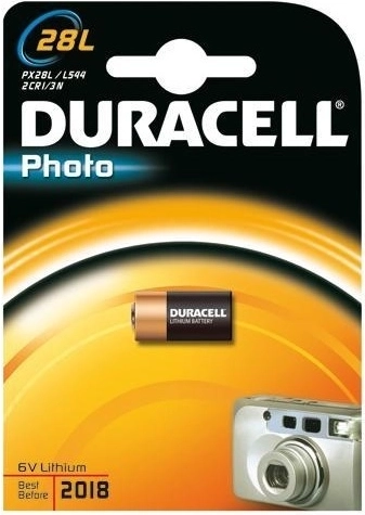Liitium-fotopatarei Duracell PX28L 6 V