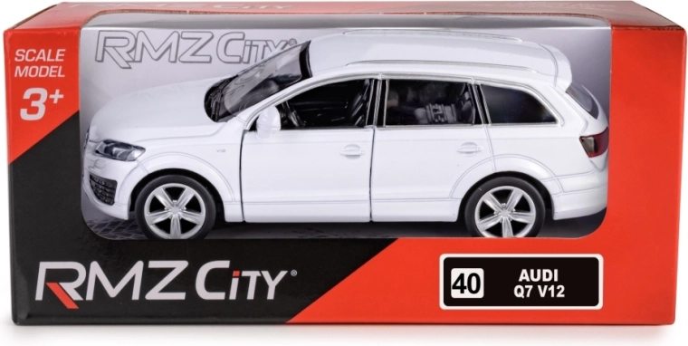 Metallist mudel RMZ City Audi Q7 V12 1:40 valge