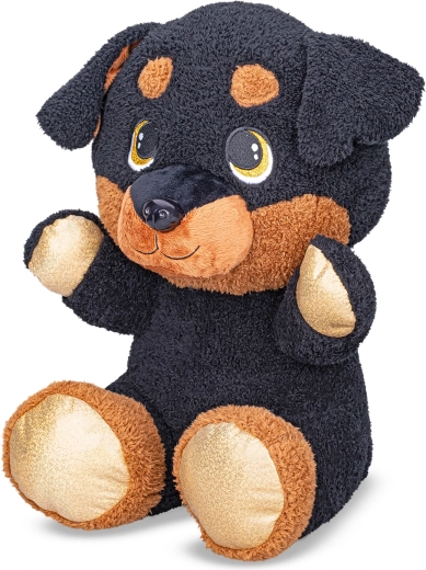 Plüüsrottweiler 24 cm (istuv)