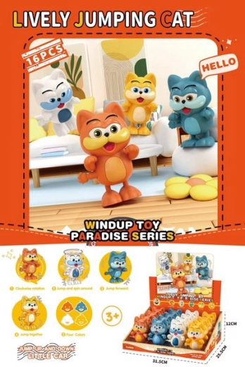 Wind-up Cat 11.5 cm