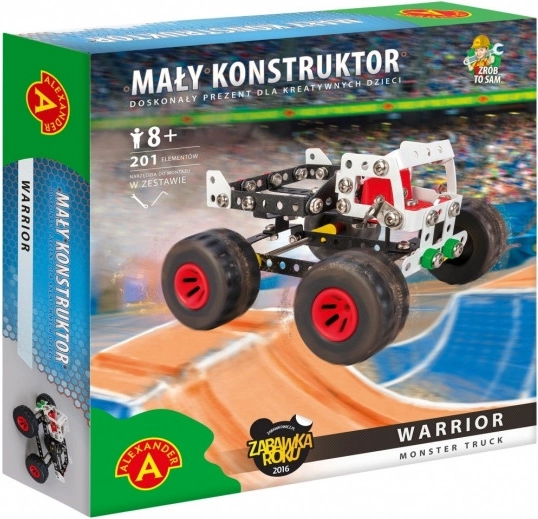 Ehituskomplekt Mały Konstruktor – monster truck Warrior