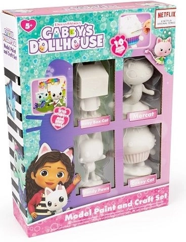 Spin Master Gabby’s Dollhouse loovkomplekt figuuride värvimiseks