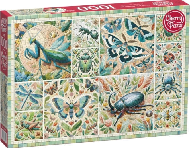 Cherry Pazzi puzzle mosaic of miniature wilderness 1000 pieces