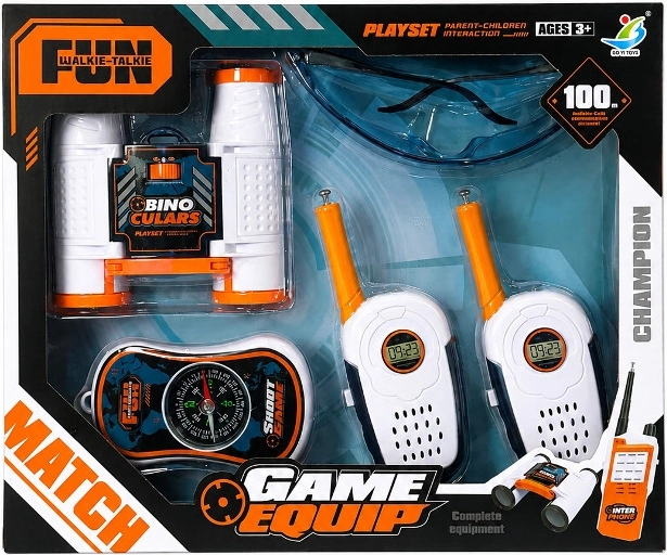 Little Explorer Set with Walkie-Talkies, Binoculars and Compass