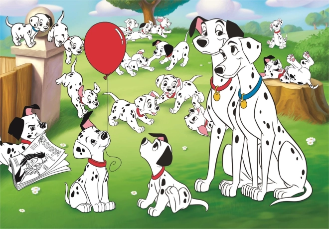 Pusle CLEMENTONI Disney 101 dalmaatslast MAXI 24 tükki
