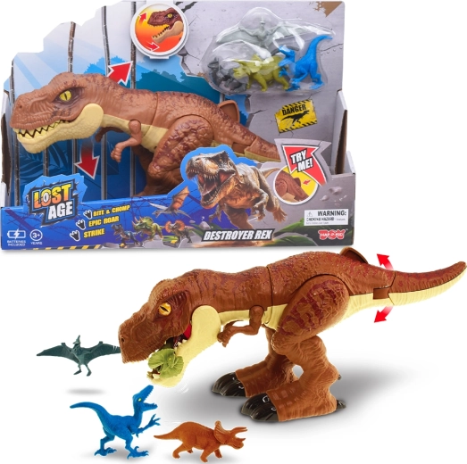 Hap-p-kid hävitaja T‑Rex plastfiguur lastele
