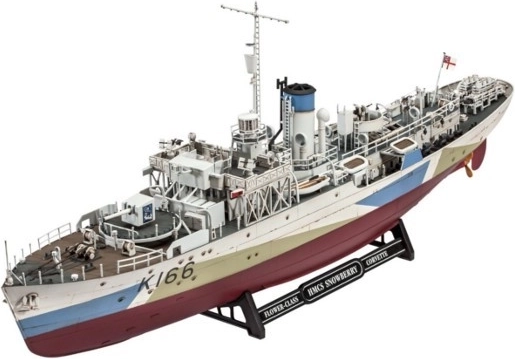 Faithful replica of the legendary Flower-class corvette