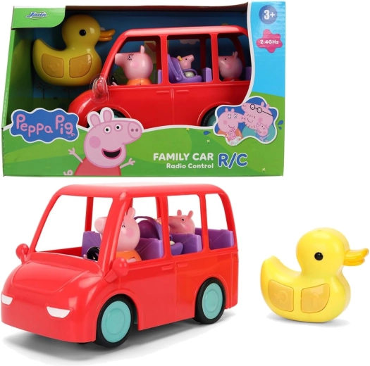 Peppa Pig Remote-Controlled Family Car 17.5 cm