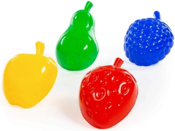 Liivavormide komplekt – puuviljad, 4 tk