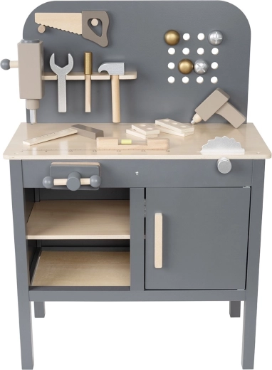 Jabadabado children's workbench with tools