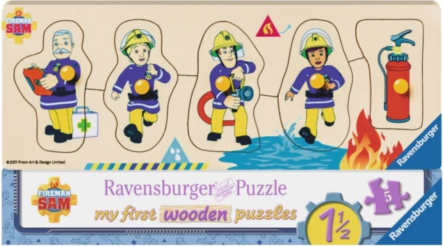 Ravensburgeri puidust sobituspusle Tuletõrjuja Sam ja sõbrad
