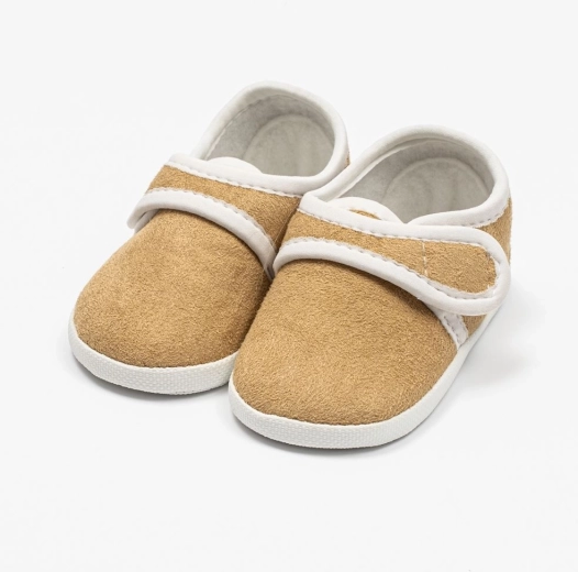 Laste seemisnahast papud New Baby pruun 0–3 kuud