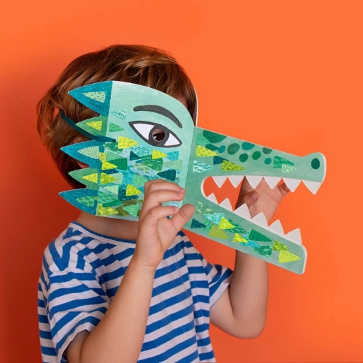 Londji Sticker Mask Be Wild! Crocodile