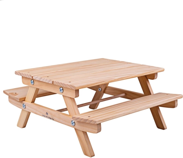 Bigjigs Toys puidust piknikupink nukkudele