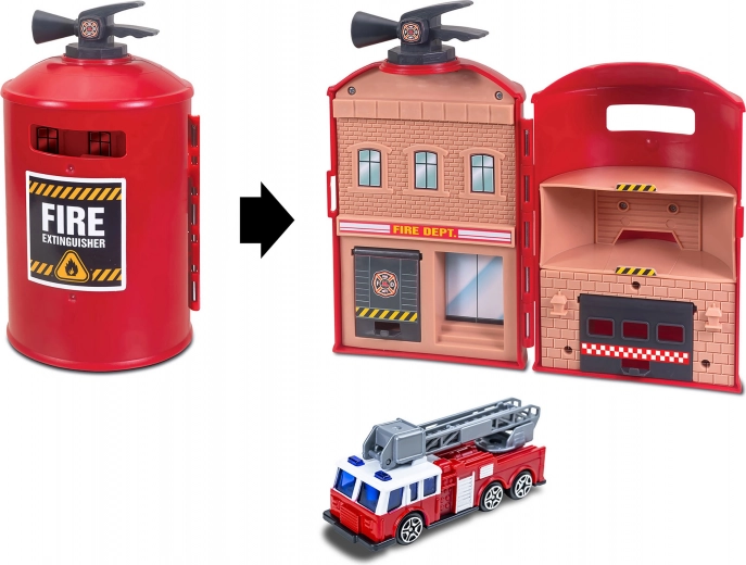 Folding Fire Station 15 cm