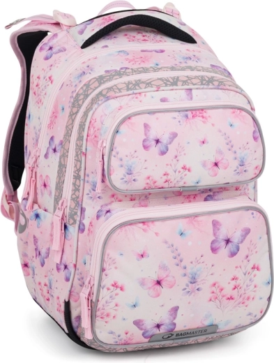 Bagmaster koolikott liblikatega