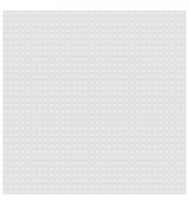 SLUBAN 32×32 Baseplate White
