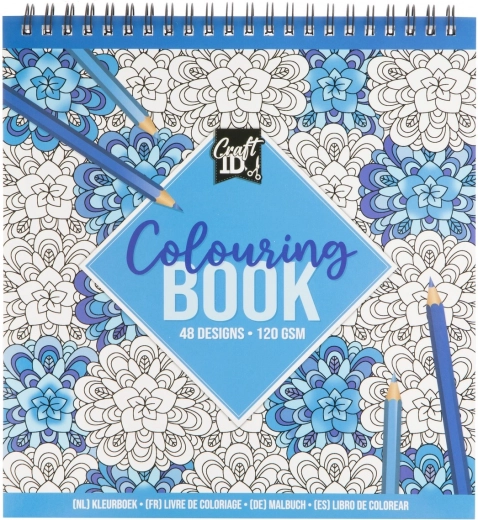 Coloring Book Blue 21x20 cm
