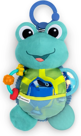 Baby Einsteini plüüsist aktiivne kilpkonn C-rõngaga Neptune’s Sensory Sidekick