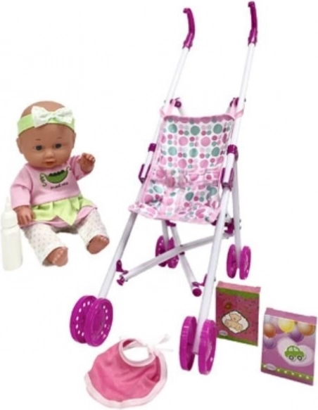 Nukk Julka käruga 30 cm