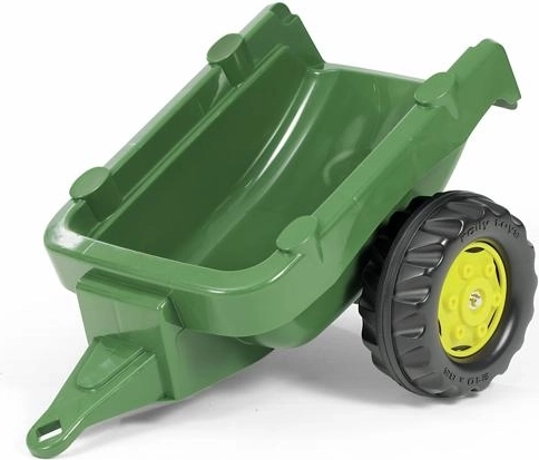 Rolly toys Single-axle Tractor Trailer (Dark Green)