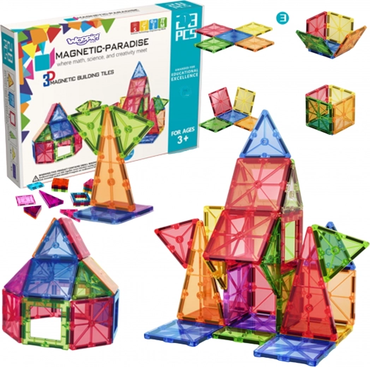 WOOPIE Montessori 3D magnetklotsid