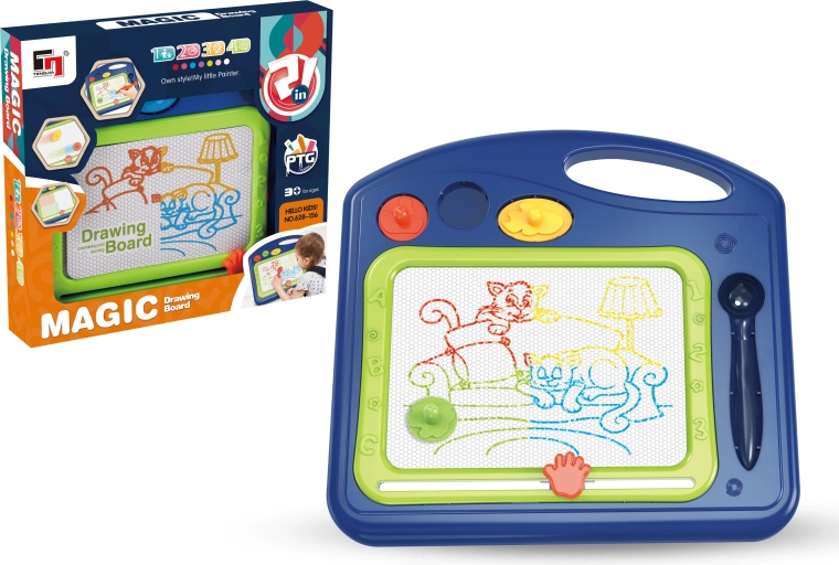 Magic Magnetic Drawing Board blue