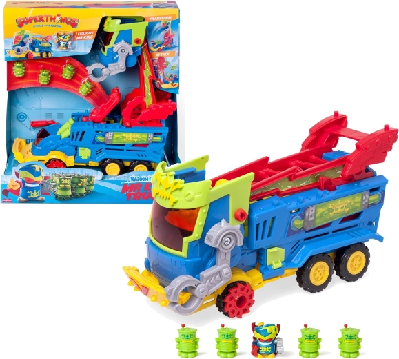 SuperThings Mr King Truck – lahinguveok figuuriga