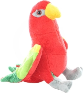 Pehme lori (punane) 18 cm