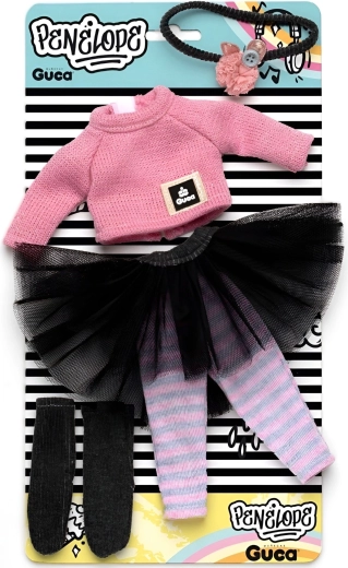 Guca riided Penelope 34 cm nukule – 5-osaline komplekt