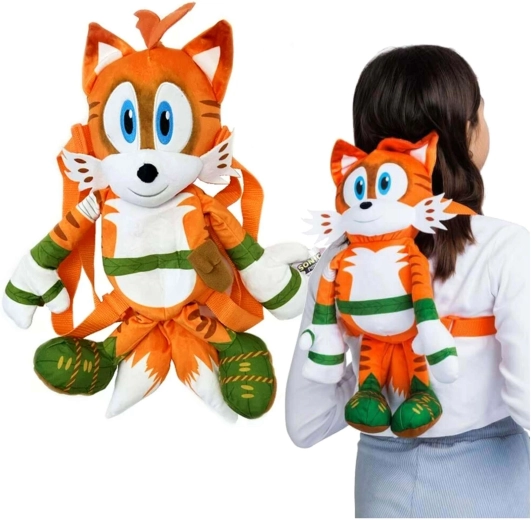 Plüüsist laste seljakott SONIC PRIME Tails