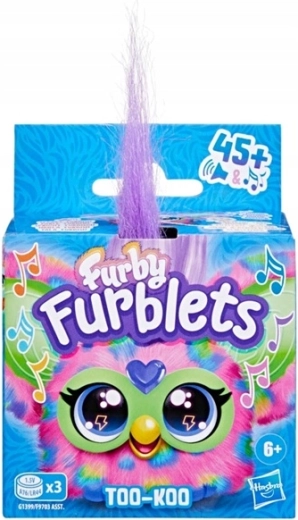 Furby Furblets Too-Koo interactive mini plush with clip