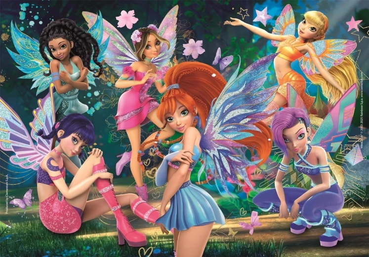 Puzzle CLEMENTONI Winx 104 tükki