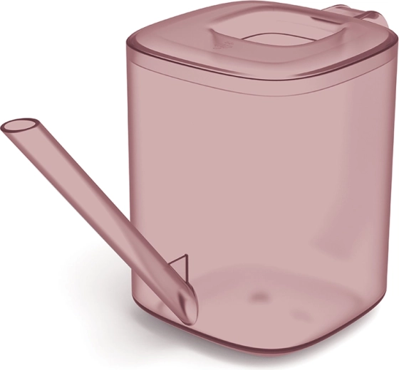 Tubi Watering Can 1 L Transparent Marsala