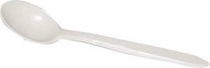 Coffee spoon 12.5 cm – plastic, mixed colors