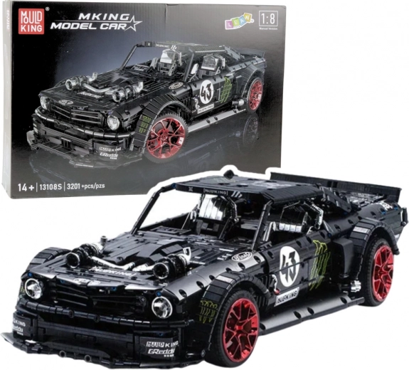 Konstruktor: sportauto MUSTANG HOONICORN V2, 3201 detaili