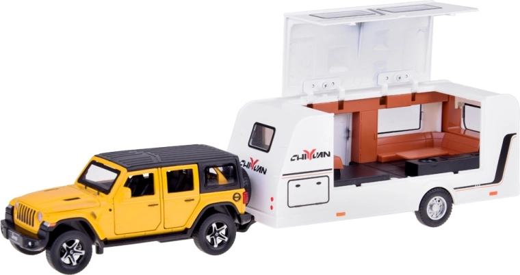 Funktsionaalne haagissuvila sisustusega