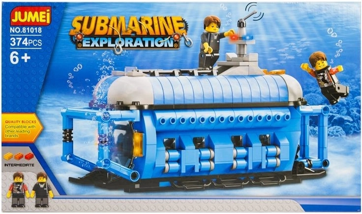 Jumei building set Underwater expedition 374 pieces - 1 piece