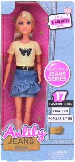 Nukk Lili teksaseelikus 30 cm