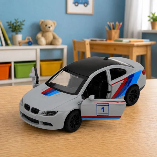 Durable metal body in 1:32 scale