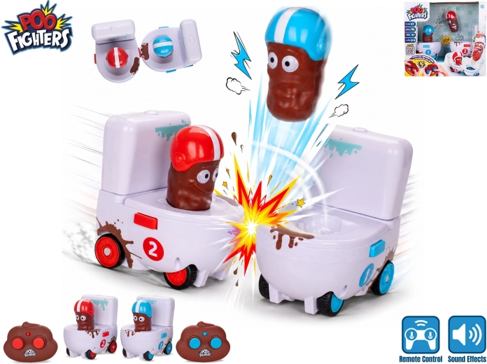 RC Poo Fighters Toilet Showdown with Sound