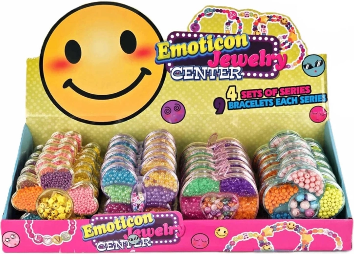 Colorful mix of beads for original jewelry