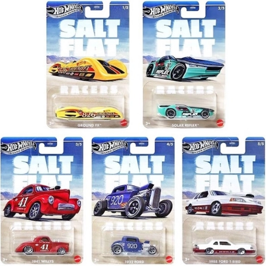 Hot Wheels Salt Flat Silver Series metallmudel