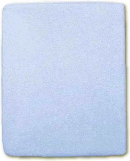 Veekindel frotee voodilina 120 × 60 hele sinine
