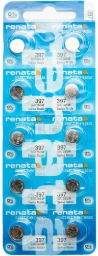 Renata kellapatarei 397 SR726SW 1,55 V