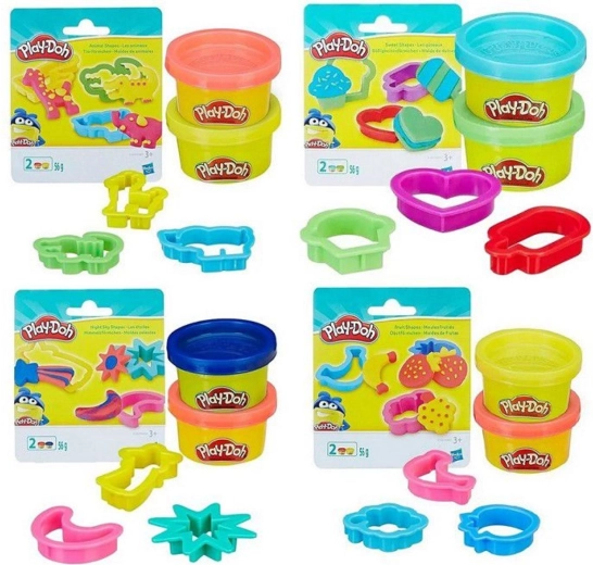 Plastiliinikomplekt 2×56 g koos tarvikutega, sortiment