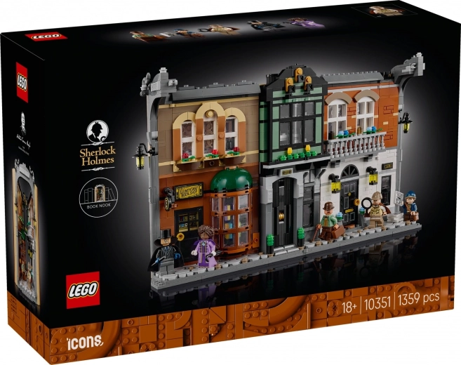 Lego Icons Sherlock Holmes: book nook