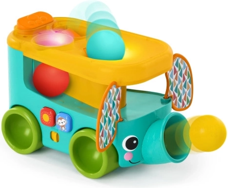 Bright Startsi Pop & Roll Safari Bus pallidega sorteerimisauto