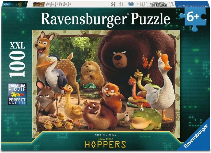 Ravensburgeri pusle „Hüpe loodusesse” XXL, 100 tükki