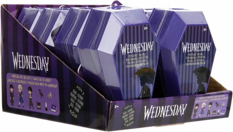 Wednesday Deluxe pimepakend 2,5" figuur – metallist minifiguur kotikeses